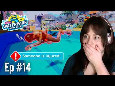 DISASTER STRIKES!! | Waterpark Simulator Ep #14
