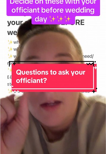 Essential Questions to Ask Your Wedding Officiant