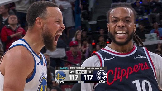 Final 4:54 INSANE ENDING Warriors vs Clippers | April 15, 2026