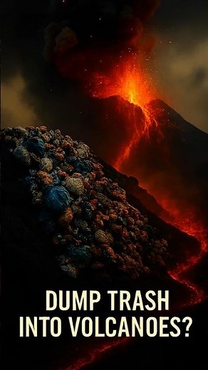 What If We Throw All Plastic In Volcanoes?