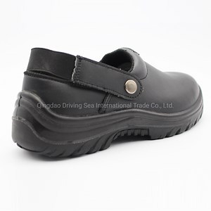 [Hot Item] PU Material Cleanroom Anti Static Safety Shoes with Steel Toe