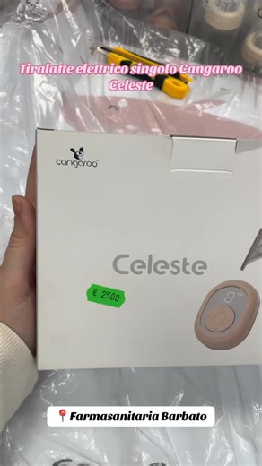 Farmasanitaria Barbato on Instagram: "Cangaroo Celeste Tiralatte Elettrica Il tiralatte elettrico Celeste di Cangaroo è progettato per offrire comfort, efficienza e praticità a ogni mamma. Grazie alle tre modalità di funzionamento, puoi scegliere l’impostazione più adatta alle tue esigenze individuali. Per info 👇🏻👇🏻👇🏻 📞3512297287 (Chiamaci o scrivici su WhatsApp) 📍Via calata Capodichino 114,Napoli 🌐www.farmabarbato.it #farmasanitaria #farmasanitariabarbato Modalità di funzionamento: • M