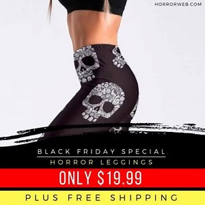 51 reactions · 17 shares | Grab yourself a pair of these cute Horror Leggings for ONLY $19.99. Offer ends after Black Friday. Visit HorrorWeb.com | HorrorWeb | Facebook