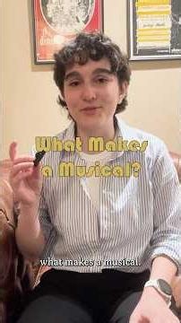 What Makes a Musical? #shorts