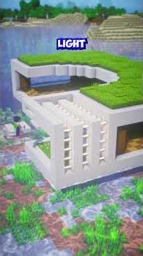 Minecraft Modern House Tutorial 🏡 How to Build #minecraft