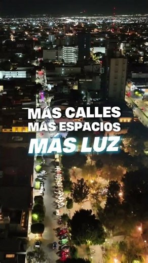 Somos la ciudad más iluminada del país #LaGrandezaDeSanLuis | Gobierno Municipal de San Luis Potosí