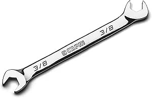 Capri Tools 3/8 in. Angle Open End Wrench, 30° and 60° angles, SAE