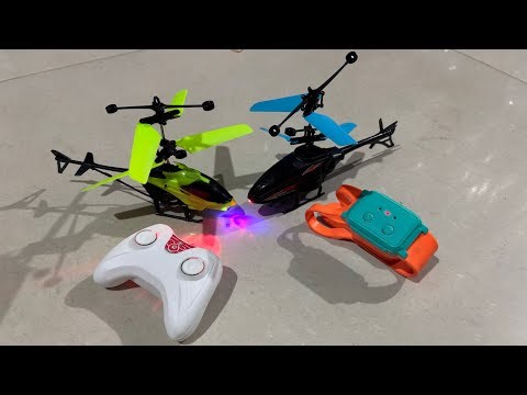Mini RC2 remote control, helicopter unboxing and testing Video