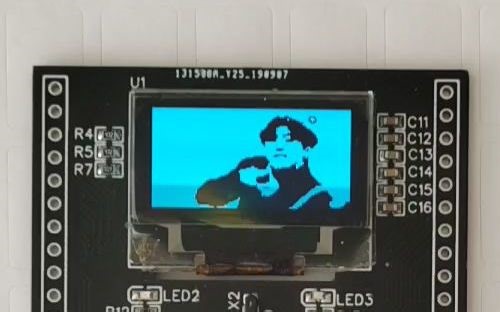 鸡你太美 STM32 OLED演示