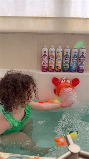 My kids used to hate bath time because they didn’t want to stop playing so I brought play to the bath. Poof 💨, problem solved 👏🏼! It’s also become the ultimate sensory play experience 🥰. The foam is soap so they do actually get clean in the process 😉. Lots of these items are part of Prime Day and on my AMZ Storefront under “Prime Day- Baby & Kids” ❤️. 🥳GIVEAWAY🥳 sending 10 of you a $150 AMZ gift card. Just like, tag 2 friends and save this reel. Gift cards will be sent today! Share to you