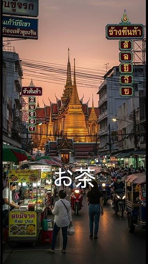 [タイ語クイズ#7】チャー（ช้า＝遅い） vsチャー（ชา＝お茶） #タイ #タイ語クイズ #thailand