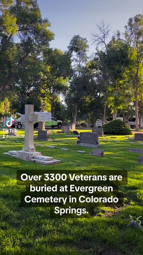 1.8K views · 56 reactions | Evergreen Cemetery dates back to the founding of Colorado Springs in 1871, and is home to more than 3300 Veteran graves. The grounds hold the legacy of over 90,000 burials, including pioneers like Helen Hunt Jackson and William J. Palmer. | City of Colorado Springs | Facebook