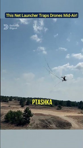 This Net Launcher Traps Drones Mid Air!
