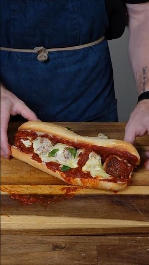 Meatball Sub: Cheesy, Saucy, Irresistible!