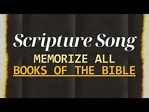 🎵 Memorize All Books of the Bible | Scripture Song | Christian Music