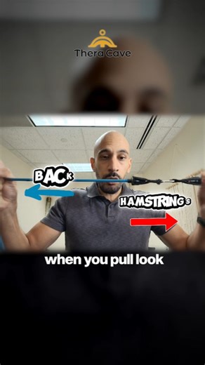 1 on 1 Physical Therapy on Instagram: "Stretching your hamstrings by bending forward might feel productive — but if you have back pain or sciatica, it can actually make things worse. Forward bending pulls your spine into flexion and can increase pressure on disc bulges, disc herniation, or a pinched nerve. In this video, I show 3 safer hamstring stretches that protect your back: • Supine hamstring stretch • Half-kneeling hamstring stretch • Inverted hamstring stretch from standing If stretching 