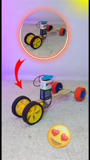 How to make gear motor mini toys car #experiment #experiment