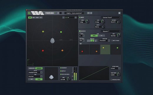 Wave Arts Panorama 7 环绕声3D混音声像定位工具插件介绍试听