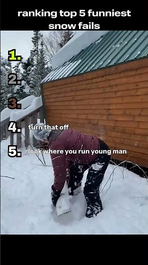 Snow Fail Experiments: The Ultimate Ranking