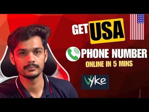 Vyke US Number | How to Get USA Number from Pakistan | USA Virtual Number