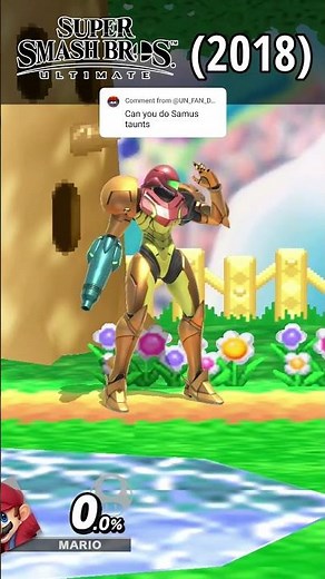 Evolution of Samus’s taunts | Super Smash Bros.