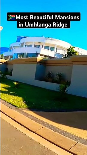 🇿🇦 Walking Umhlanga Ridge: Beautiful mansions in KZN #mansion #home #house #travelvlog #walkafrica