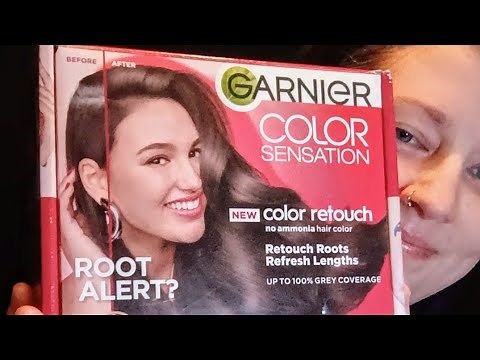 How I do my roots using Garnier Color Sensation Color Retouch | complimentary Influenster & Garnier