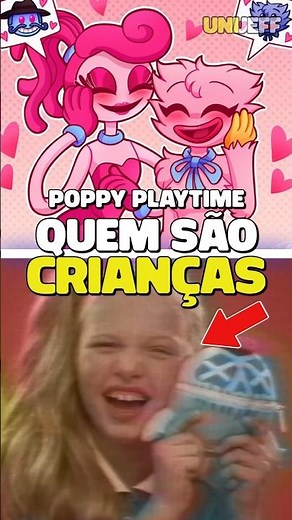 Quem são os experimentos de Poppy Playtime? #poppyplaytime