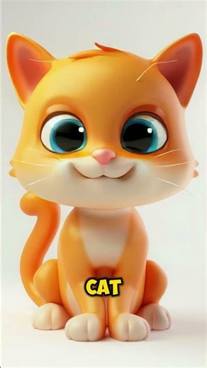 Cat 🐱 | Learn Animals for Kids