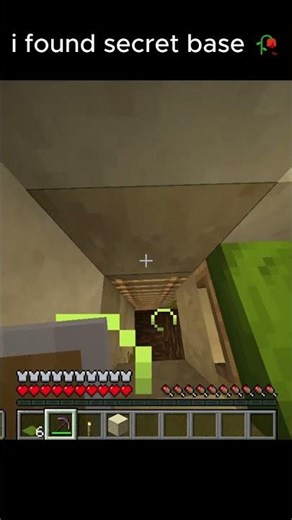 i found secrect base #minecraft #edit #trend #shorts #viral #gaming #base