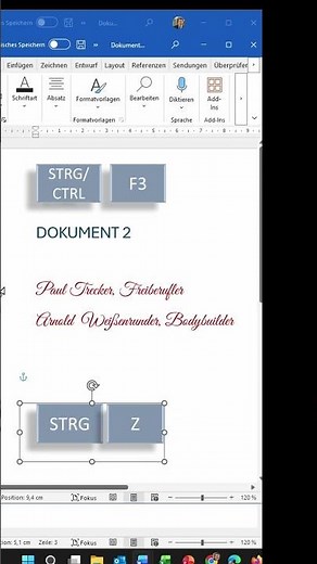 Word trick: Copy and paste multiple texts simultaneously using CTRL+F3 (spike function)