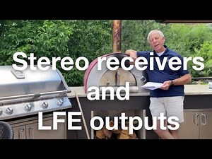Stereo receivers and LFE outputs