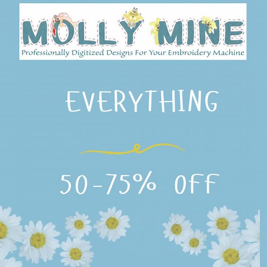 17K views · 14 reactions | www.mollymine.com | Molly Mine Embroidery Machine Designs | Facebook