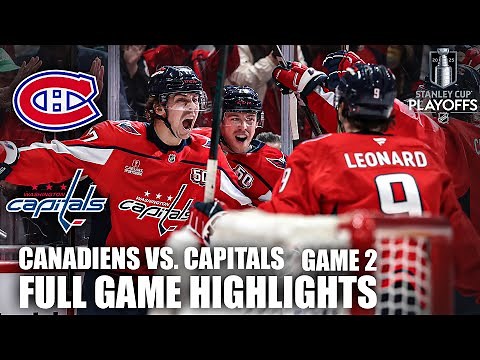 1st Round: Montreal Canadiens vs. Washington Capitals | Full Game Highlights | ESPN NHL