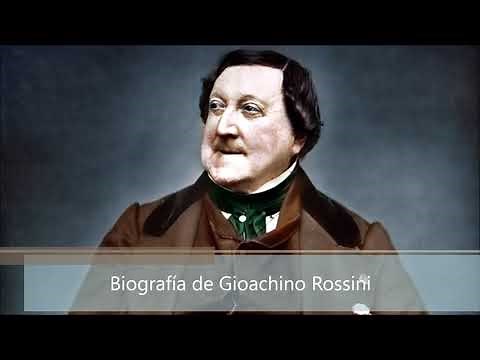 Biografía de Gioachino Rossini