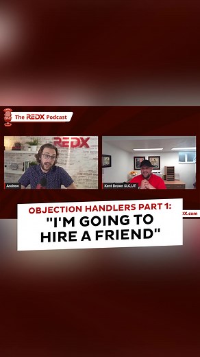 Handling objections like a pro! 🙌 When clients say, "I'm going to hire a friend," it's important to understand their goals. Here's a script to handle this objection 👆Visit our website and read our blogs to learn more about how to level up your real estate business! https://www.redx.com/blog/ ✅ #REDX #ObjectionHandlingScripts #RealEstate #RealEstateTips #ObjectHandling | REDX