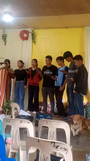 A Christmas song from LCC.young people... Church Christmas program ppl.. | Juana Moresto Alip