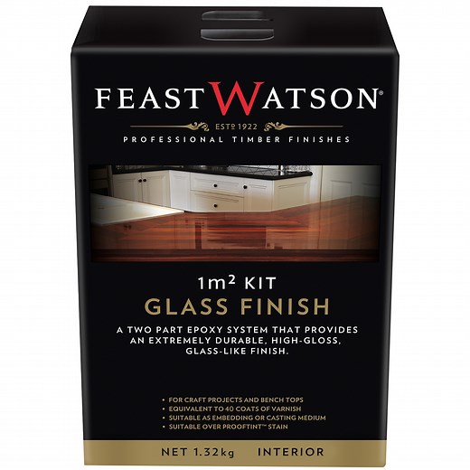 Feast Watson 1m² Glass Finish Epoxy Resin