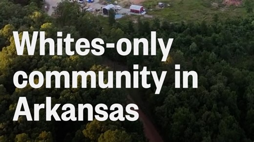 Inside a whites-only community in Arkansas