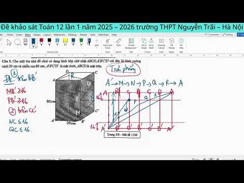 Trải phẳng có điều kiện.Cho một tòa nhà đồ chơi có dạng hình hộp chữ nhật ABCD.A'B'C'D' với đáy là