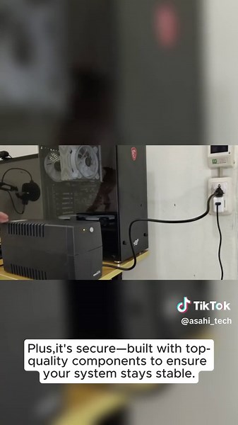 Secure UPS 2000VA Uninterruptible Power Supply Suitable for home appliances