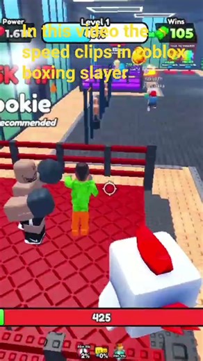 Roblox Boxing Slayer Speed Clips!..