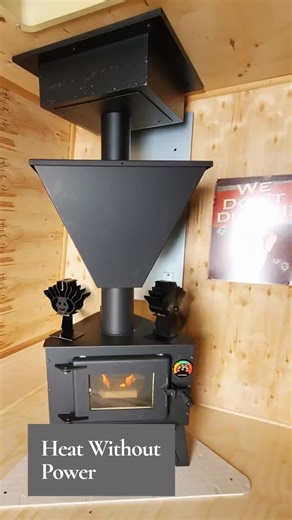Operating the Mini Me Non-Electric Pellet Stove is simple and reliable—perfect for consistent heat without electricity. Here's a quick demo: • Fill the 40 lb pellet hopper for long burn times. • Set your desired heat output with easy-to-use controls. • Enjoy clean, controlled heat for 200–1000 sq ft. • Benefit from smart airflow and safety shutoff features. Crafted by Idaho welders, the Mini Me delivers dependable warmth in any off-grid or power outage scenario. Legendary heat built for small sp