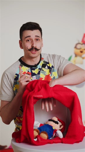 Hättet ihr richtig gerraten? Unsere Besucherinnen und Besucher versuchen, #SuperMario‑Charaktere nur durch Ertasten zu erraten – direkt aus dem Nintendo POP-UP STORE in GERMANY.#NintendoPopUpStore