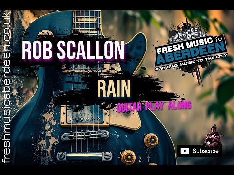 Rob Scallon - Rain || Guitar Play Along TAB