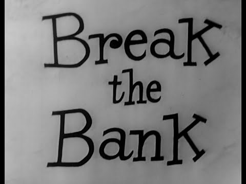 Break the Bank (1956) Game Show starring Bert Parks
