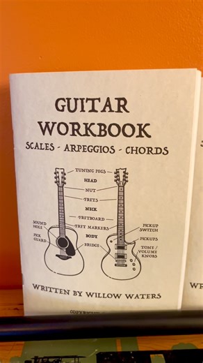 I spent the last couple years writing these study books / workbooks. I compiled the materials I use to teach my students i’m excited to share the results with you now! Take a closer look at a few pages by following the merch link in my bio. SNAG A COPY: willowwatersmusic.com/merch GUITAR WORKBOOK BASS GUITAR WORKBOOK DRUM GROOVE STARTER PACK WILLOW WATERS SONGBOOK | Willow Waters