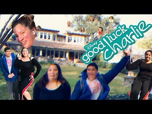Going to the "GOOD LUCK CHARLIE" House!!!!
