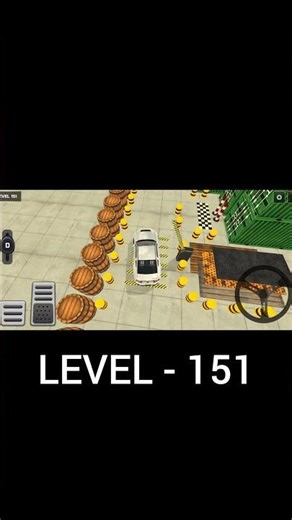 BEST GAMEVIDEO DRIVING SCHOOL GAME 🎯🎮 || ADVANCE CARPARKING GAMES || LEVEL 151 || #shorts #yt #viral