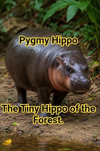 Pygmy Hippopotamus – The Tiny Hippo of the Forest! 🦛